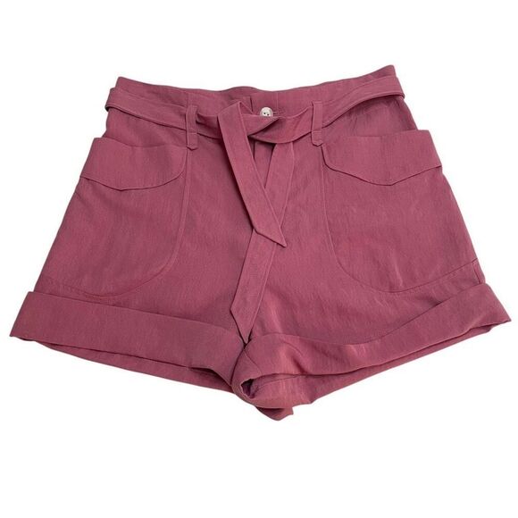 Rag & Bone Trail Tie Waist Shorts Blush Pink Size 4 - Picture 1 of 8